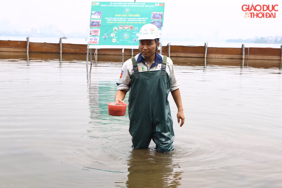 Chuyên gia Nhật khẳng định: 25 năm tới không phải xử lý thêm nước hồ Tây