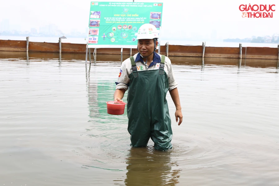 Chuyên gia Nhật khẳng định: 25 năm tới không phải xử lý thêm nước hồ Tây