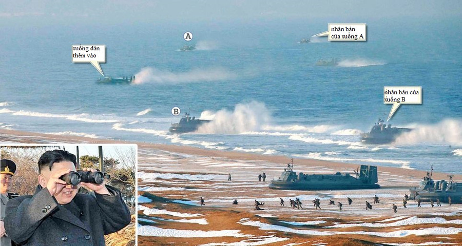 Triều Tiên "củng cố" lực lượng bằng cách…chỉnh sửa ảnh?