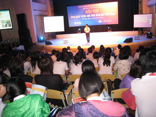 Đà Nẵng: Hội thi hùng biện tiếng Anh về "Hút thuốc lá thụ động" và "Bảo vệ cây xanh"