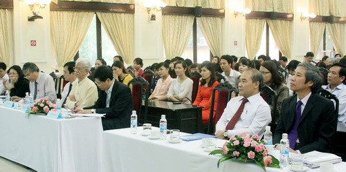 Các đại biểu dự Hội thi. Ảnh, gdtd.vn