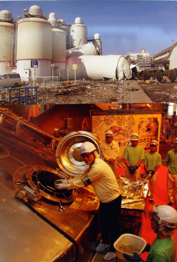 Nhà máy tái sản xuất - 6 tháng sau thảm họa công ty bia Kirin ở Sendai đã hoạt động trở lại