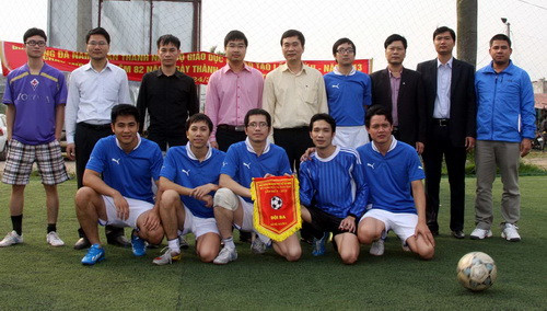 Đội bóng Đoàn TNCS HCM Bộ GD&ĐT tại giải