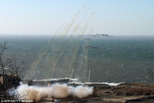 Assault: There are worries the drill could be the prelude to a fresh assault on South Korea or the West Read more: http://www.dailymail.co.uk/news/article-2293200/North-Korea-uses-live-artillery-drills-near-border-Kim-Jong-Un-continues-threats.html#ixzz2NWbM47SM Follow us: @MailOnline on Twitter | DailyMail on Facebook