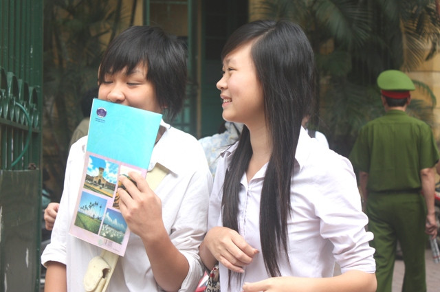 Các môn thi được lựa chọn cân đối cho các khối thi