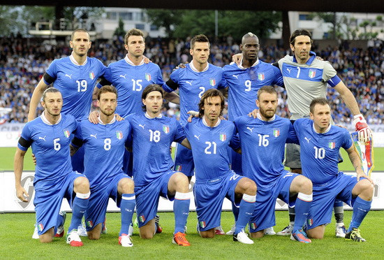 Đội tuyền Italia là đương kim á quân Euro 2012 Đội tuyền Italia là đương kim á quân Euro 2012