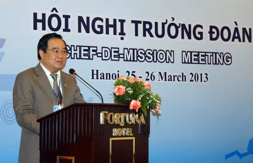 Thứ trưởng Trần Quang Quý phát biểu tạo Hội nghị