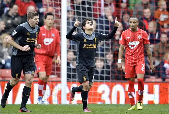 Liverpool thua thất vọng trên sân Southampton