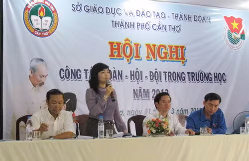 Cần thơ: Bàn giải pháp nâng cao chất lượng công tác Đoàn – Hội – Đội trong trường học