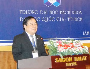 Thứ trưởng Trần Quang Quý phát biểu tại Hội thảo