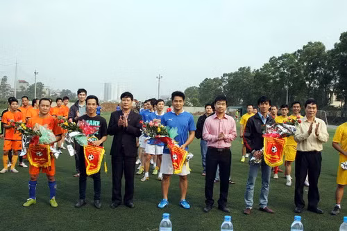 Khai mạc Giải bóng đá nam Đoàn TNCS HCM Bộ GD&amp;ĐT lần thứ 2