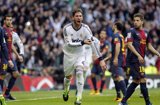 Ramos ghi bàn thắng quyết định giúp Real Marid giành chiến thắng Ramos ghi bàn thắng quyết định giúp Real Marid giành chiến thắng