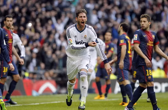 Ramos ghi bàn thắng quyết định giúp Real Marid giành chiến thắng