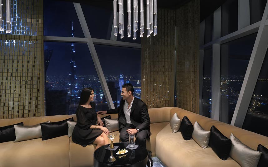 There are also five bars, including the Vault, which has night-time views over the city.