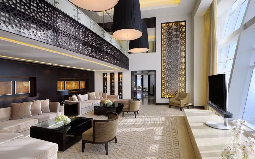 In each of the towers, there is a particularly plush Presidential Suite