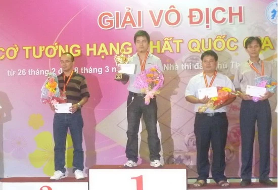 Kết thúc Giải vô địch Cờ tướng hạng Nhất quốc gia năm 2013