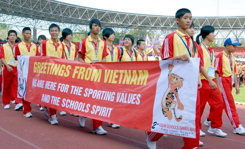 &quot;Mục tiêu hàng đầu là thúc đẩy giao lưu để phát triển thể thao học đường&quot;