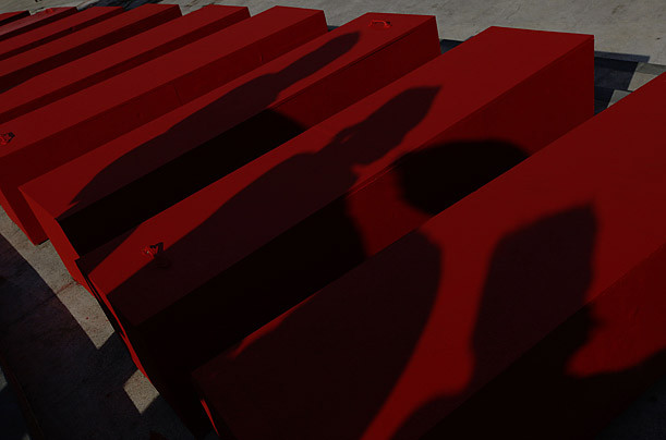 Protests in Thailand Photographed by James Nachtwey / VII for TIME Coffins are displayed at a memorial ceremony for those who were killed during the April 10 demonstrations in Bangkok. Read more: http://www.time.com/time/photogallery/0,29307,2036245,00.html#ixzz18ZkR0rRm