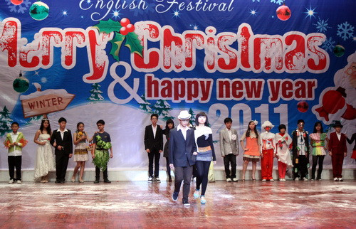 Show thời trang trẻ ngộ nghĩnh đậm chất sáng tạo mùa Noel. Ảnh, gdtd.vn