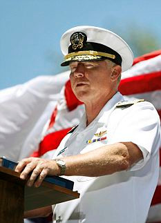 U.S. Navy Admiral Robert F. Willard