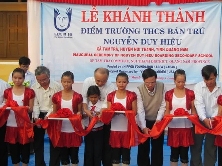 Lễ Khánh thành Trường THCS bán trú Nguyễn Duy Hiệu