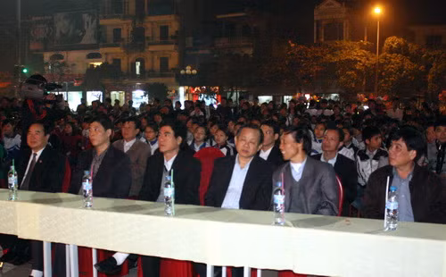 Các đại biểu dự đêm giao lưu. Ảnh, gdtd.vn