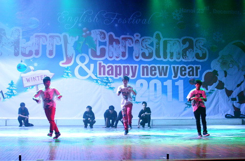 Show Hiphop sôi động đầy phấn khích. Ảnh, gdtd.vn