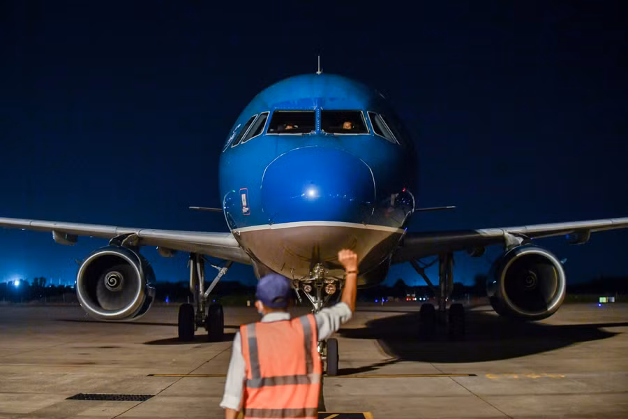 Chuyến bay nằm trong kế hoạch khôi phục các chuyến bay quốc tế thường lệ chở khách với địa bàn có hệ số an toàn cao, bắt đầu từ 1/1/2022.