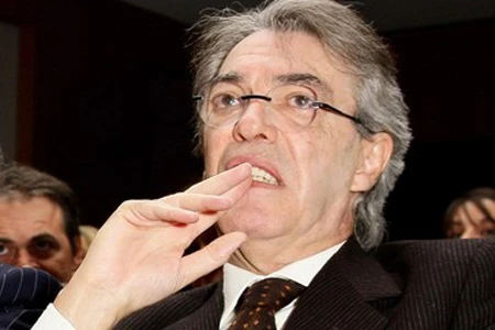 Chủ tịch Moratti thất vọng khi Inter bị chia điểm