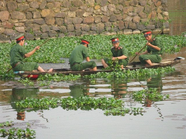 Lực lượng bộ đội.