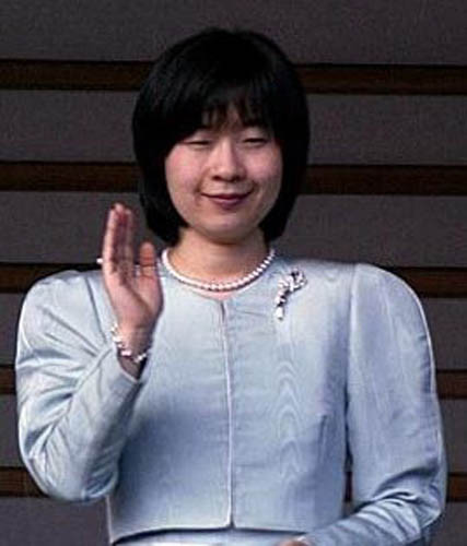 6. Princess Sayako of Japan Princess Sayako is the youngest daughter of Japanese Emperor Akihito. She graduated from the Department of Japanese Language and Literature of Gakushuin University in 1992.