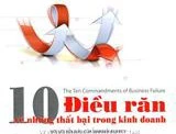 10 điều răn về những thất bại trong kinh doanh