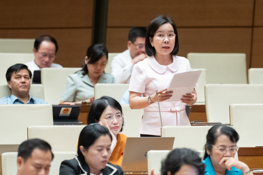 Đại biểu Hà Hồng Hạnh (Đoàn ĐBQH tỉnh Khánh Hòa). Đại biểu Hà Hồng Hạnh (Đoàn ĐBQH tỉnh Khánh Hòa).