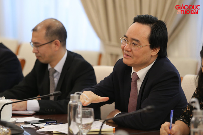 Bộ trưởng Bộ GD&ĐT Phùng Xuân Nhạ