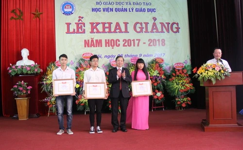 Học viện Quản lý Giáo dục khai giảng năm học mới