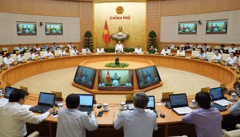 Toàn cảnh phiên họp. Ảnh: Chinhphu.vn