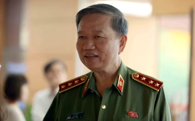 Bộ trưởng Công an Tô Lâm. Ảnh: vietnamnet