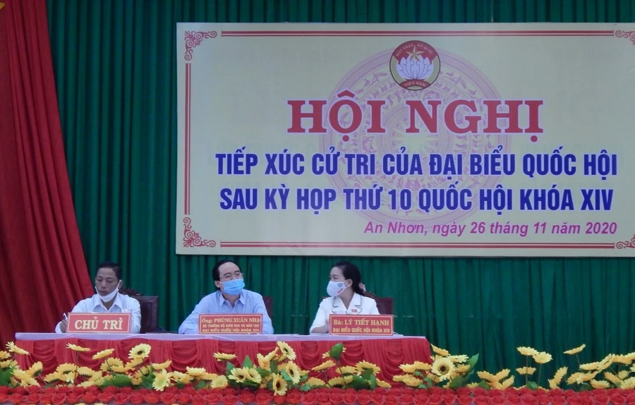 Giải dáp vấn đề cử tri quan tâm.