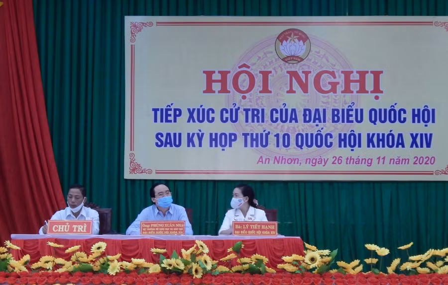 Giải dáp vấn đề cử tri quan tâm.