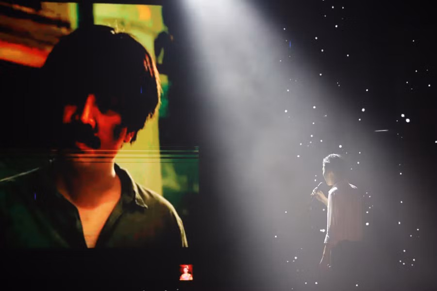 Tiết mục Lồng tiếng phim “Bố già” của thí sinh Nguyễn Đức Duy