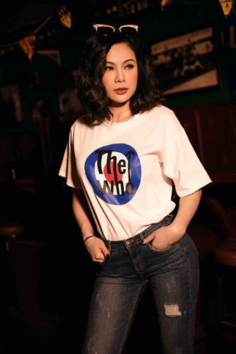 Ngam Hoa hau Victoria Phuong Nguyen goi cam trong bo anh vintage - Anh 5