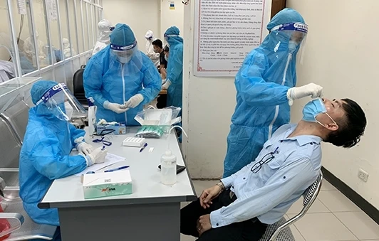 100%  mẫu test nhanh Covid-19 của lao động Công ty Formosa Hà Tĩnh đều âm tính