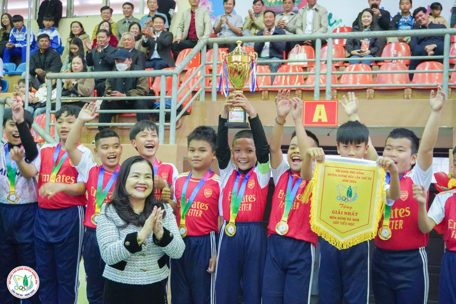 HKPĐ tạo không khí thi đấu thể dục, thể thao sôi nổi.