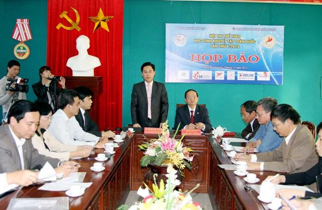 14 đoàn tham dự Hội thi thể thao học sinh khuyết tật toàn quốc