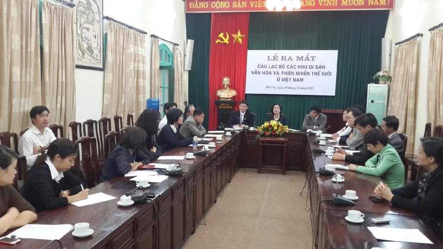 Ra mắt Câu lạc bộ Các di sản văn hóa và thiên nhiên thế giới tại Việt Nam