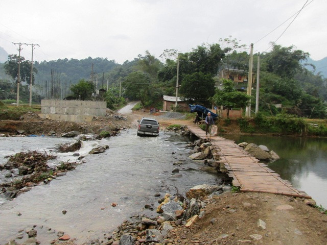 Đường vào Khau Bang s