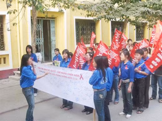 Sóc Trăng: Các trường học triển khai Tháng Hành động phòng chống HIV/AIDS