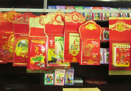 Ảm đạm thị trường lịch TPHCM