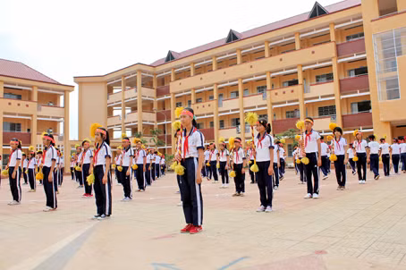 Kiên cố hóa trường lớp học ở Bắc Giang