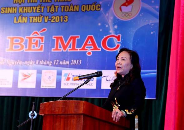 Thứ trưởng Nguyễn Thị Nghĩa phát biểu bế mạc hội thi Thứ trưởng Nguyễn Thị Nghĩa phát biểu bế mạc hội thi